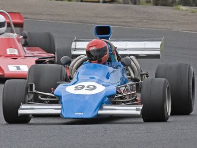 Graham Smith in the March 732/73A at Eastern Creek in November 2008. Copyright Richard Taylor 2009. Used with permission.