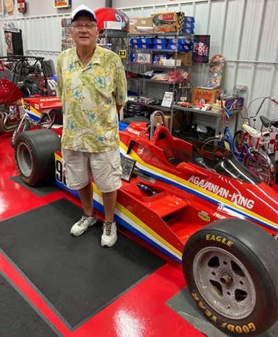 Jan Sneva visited his old King PC7 at Grant King's workshops in October 2021. Copyright Bill Throckmorton 2021. Used with permission.