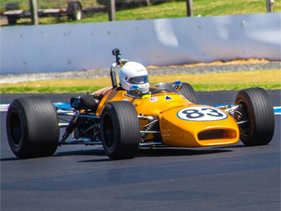 Simon Lambert in his Brabham BT29 at Phillip Island in March 2024. Copyright Cee Jones 2025. Used with permission. Simon Lambert in his Brabham BT29 at Phillip Island in March 2024. Copyright Cee Jones 2025. Used with permission.