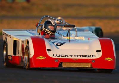 Fred Phillips in his Chevron B19 at Killarney in May 2009. Copyright Patrick Vermaak 2009. Used with permission.