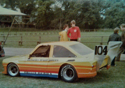 Laurence Jacobsen's Chevron B29 with Imp body, probably in 1980. Copyright Chris Smyth 2022. Used with permission. Laurence Jacobsen's Chevron B29 with Imp body, probably in 1980. Copyright Chris Smyth 2022. Used with permission.