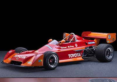 The updated Chevron B34 in the Emil Frey Museum. Copyright Emil Frey Classics AG 2022. Used with permission.