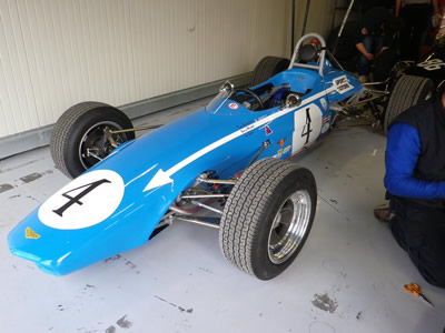 Federico Buratti's Chevron B9 in 2012. Copyright Fausto Mattei 2017. Used with permission.