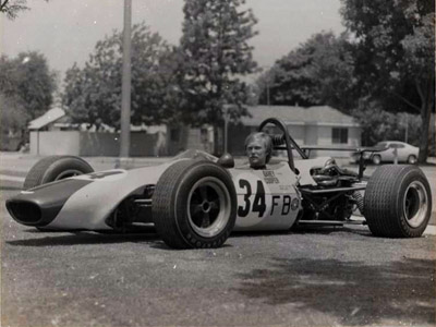 Garey Cooper's Chevron Formula B car. Copyright Garey Cooper. Used with permission.