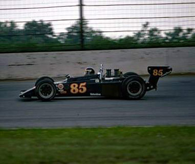Steve Ball in the Coyote at Pocono in 1971. Copyright Steve Ball 2020. Used with permission.