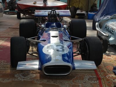Roland David's Lola T142 in Vienna in 2011. Copyright Roland David 2012. Used with permission.