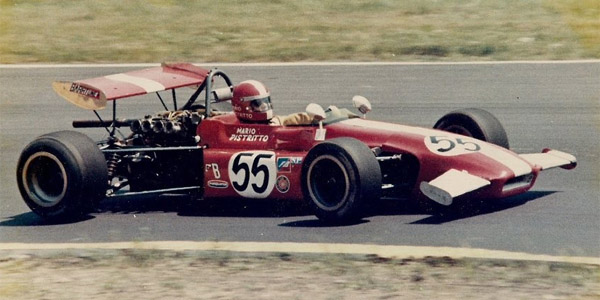 Mario Pistritto in his ex-Seb Barone March 705. Copyright Diana Pistritto 2019. Used with permission. Mario Pistritto in his ex-Seb Barone March 705. Copyright Diana Pistritto 2019. Used with permission.