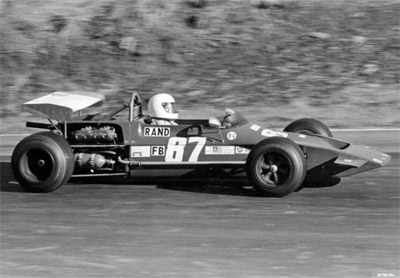 Mike Rand in his March 71BM. Licenced by Sports Car Club of America under Creative Commons licence http://rightsstatements.org/vocab/InC-NC/1.0/. Original image has been cropped.