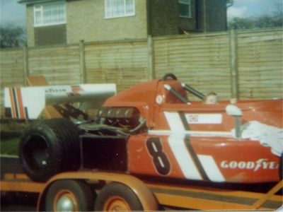 Jim Evans' ex-Willi Deutsch March 762 as he took delivery in 1978. Copyright Richard Evans 2009. Used with permission. Jim Evans' ex-Willi Deutsch March 762 as he took delivery in 1978. Copyright Richard Evans 2009. Used with permission.