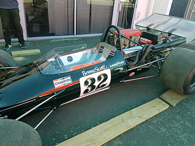 Rob Ward's restored McLaren M10A in April 2022. Copyright Rob Ward 2022. Used with permission.