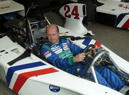 Roberto at the 2015 Goodwood Festival of Speed.