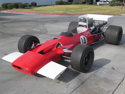 Andy Sleutjes' Surtees TS5 in 2016 as it approached the end of its restoration. Copyright Andrew Sleutjes 2017. Used with permission.