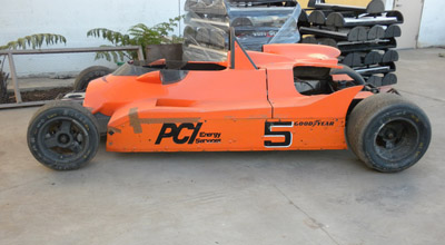 Norm Marshall's former Can-Am Toleman in 2014. Copyright Norm Marshall 2014. Used with permission.