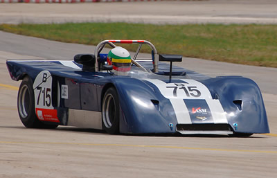 José M. Albuquerque in his Chevron B19 in July 2007. Copyright João Veiga 2007. Used with permission.