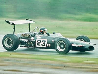 Bob Welch in his Brabham BT29 at VIR in April 1970. Copyright Robert Graham (virhistory.com) 2019. Used with permission. Bob Welch in his Brabham BT29 at VIR in April 1970. Copyright Robert Graham (virhistory.com) 2019. Used with permission.
