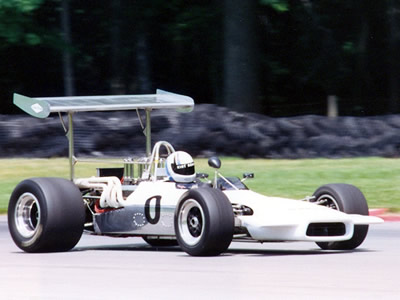 Kirt Bennett's #0 Lola T190 at the 1993 SVRA Vintage Grand Prix at Mid-Ohio. Copyright Norbert Vogel 2007. Used with permission.