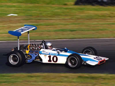 Barry Prehodka's ex-Smothers Lotus 70 at Lime Rock in 1990. Copyright Norbert Vogel 2007. Used with permission.