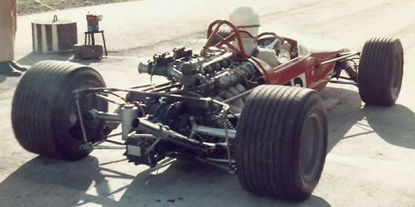 Bernard Worth's ex-Mickels Brabham BT23B at Curborough in the mid-1970s. Copyright John Walmsley 2015. Used with permission. Bernard Worth's ex-Mickels Brabham BT23B at Curborough in the mid-1970s. Copyright John Walmsley 2015. Used with permission.