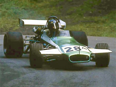 John Frampton in his Brabham BT29/35 exits Sawbench at Wiscombe Park in 1986. Copyright Steve Wilkinson 2010. Used with permission. John Frampton in his Brabham BT29/35 exits Sawbench at Wiscombe Park in 1986. Copyright Steve Wilkinson 2010. Used with permission.