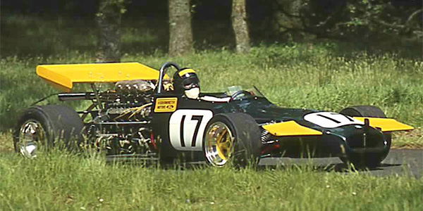 Tony Griffiths in his Brabham BT35X at Doune’s Esses in September 1971. Copyright Steve Wilkinson 2019. Used with permission. Tony Griffiths in his Brabham BT35X at Doune’s Esses in September 1971. Copyright Steve Wilkinson 2019. Used with permission.