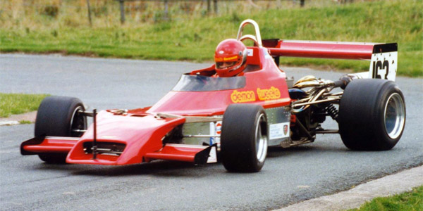 Roger Kilty in his Chevron B49 at Harewood in 1993. Copyright Steve Wilkinson 2016. Used with permission. Roger Kilty in his Chevron B49 at Harewood in 1993. Copyright Steve Wilkinson 2016. Used with permission.
