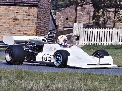 Alan Newton in his Lola T560-Abarth passing the farmhouse at Harewood in July 1990. Copyright Steve Wilkinson 2025. Used with permission. Alan Newton in his Lola T560-Abarth passing the farmhouse at Harewood in July 1990. Copyright Steve Wilkinson 2025. Used with permission.