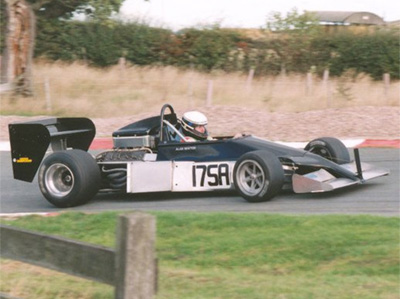 Peter Needham in Alan Newton's March-DFR 772P at Quarry Bend on Harewood hillclimb, probably in 1995. Copyright Steve Wilkinson 2025. Used with permission. Peter Needham in Alan Newton's March-DFR 772P at Quarry Bend on Harewood hillclimb, probably in 1995. Copyright Steve Wilkinson 2025. Used with permission.