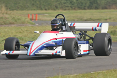 David Tilley in his Toleman TG280 at Curborough in 2014. Copyright Steve Wilkinson 2020. Used with permission.