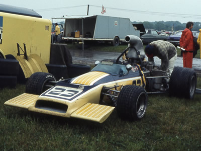 Tony Settember's modified Mclaren M10 at Mid-Ohio in 1973. Copyright Mark Windecker 2005. Used with permission. Tony Settember's modified Mclaren M10 at Mid-Ohio in 1973. Copyright Mark Windecker 2005. Used with permission.