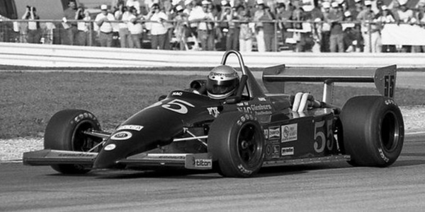 Ted Prappas in his Ralt RT4 on his way to victory at Road America in 1987.  Copyright Mark Windecker 2014.  Used with permission.