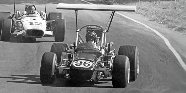 Mike Goth in his Nike Formula A at Laguna Seca in 1969. Copyright Bill Wolfe 2025. Used with permission. Mike Goth in his Nike Formula A at Laguna Seca in 1969. Copyright Bill Wolfe 2025. Used with permission.