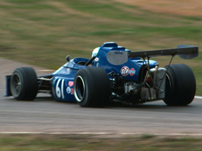 Don Breidenbach in his March 75B at Edmonton in 1975. Copyright Fred Young 2005. Used with permission.