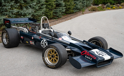 Tom Hollfelder's 1970 Indy Eagle, photographed in November 2021. Copyright Rich Zimmermann 2021. Used with permission.