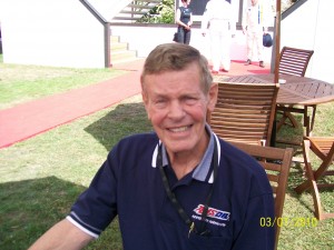 Bobby Unser 3rd July 2010 at the Goodwood Festival of Speed