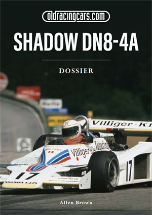 OldRacingCars.com dossier on Shadow DN8/4A. 